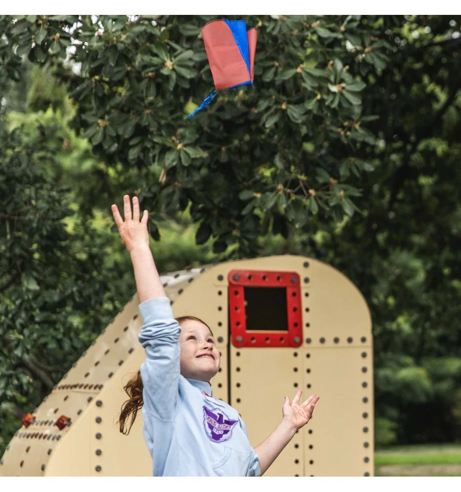 Paracaidista de tela