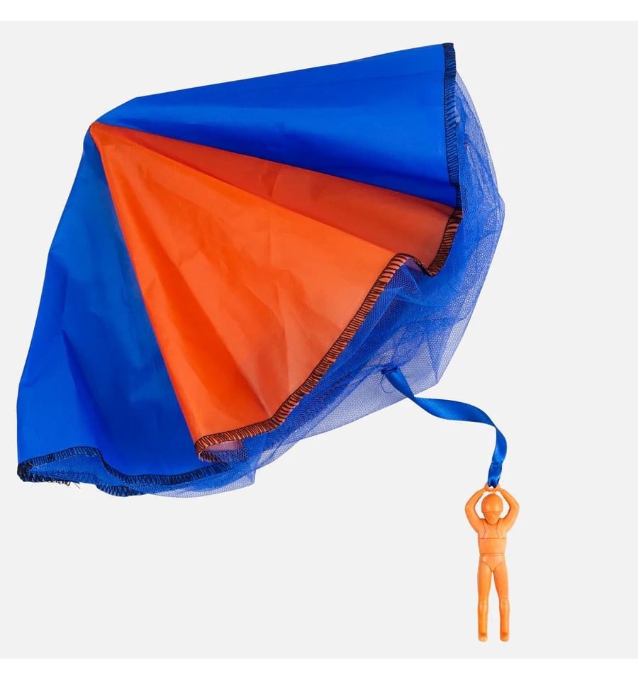 Paracaidista de tela