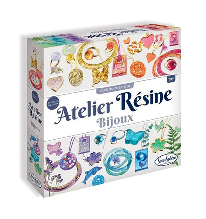 Oficina de joias de resina