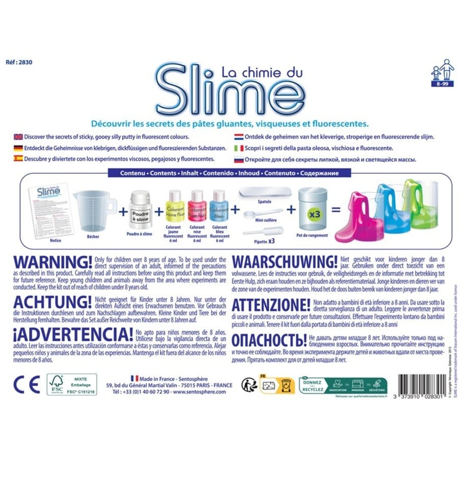 A Química do Slime