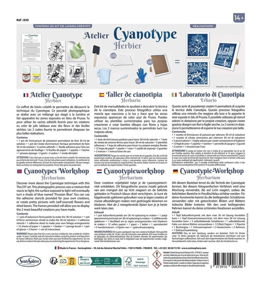 Taller de cianotipia - Herbario