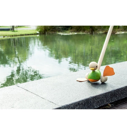 Andador de madeira, Ande com o pato