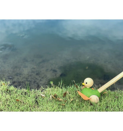 Andador de madeira, Ande com o pato