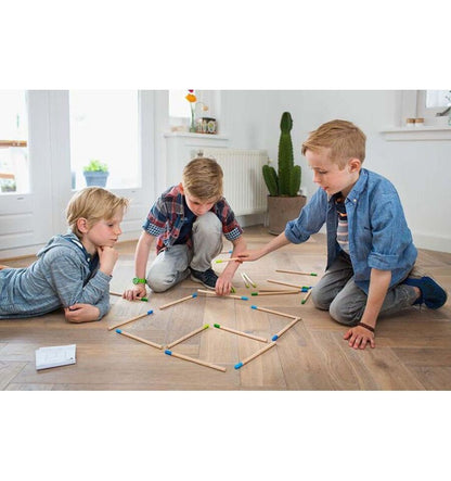 Puzzle de cerillas, juego de lógica