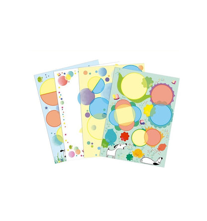 Colagem de Círculos Mágicos