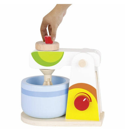 Wooden mixer, 2 pieces