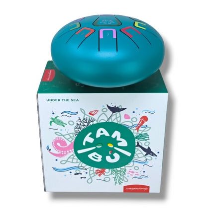 Tambú - Tambor de lengua Under the Sea (Turquesa Mate)