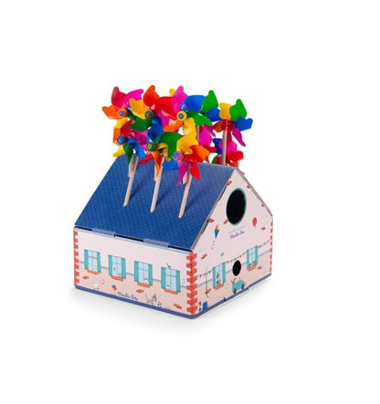 Multicolored windmill