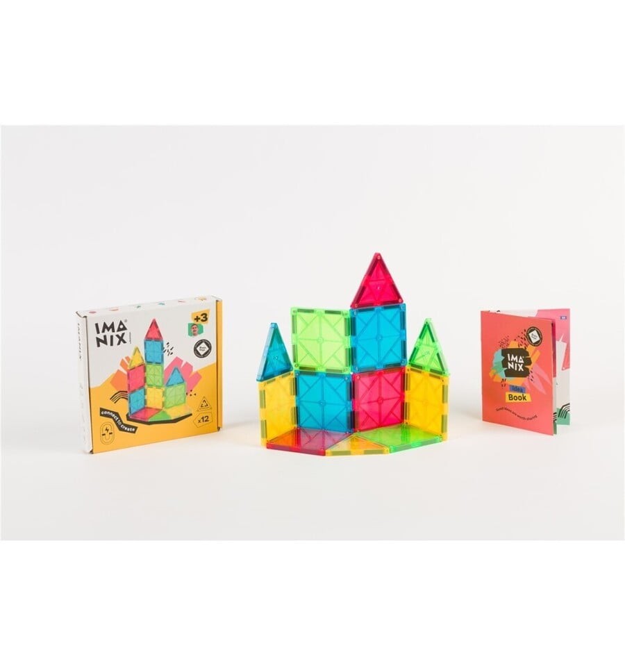 Imanix - conjunto de 12 peças