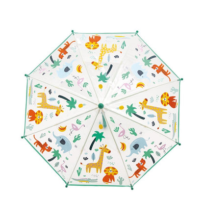 Small color-changing jungle umbrella