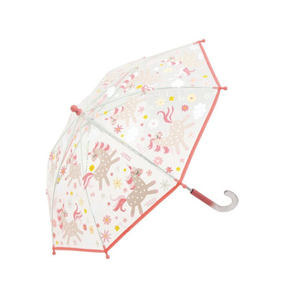 Small color-changing unicorn umbrella