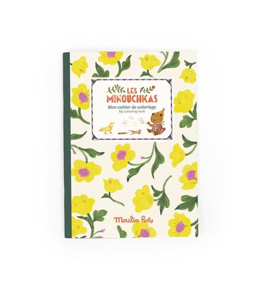 Livro de colorir Les Minouchkas