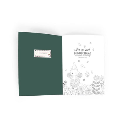 Livro de colorir Les Minouchkas
