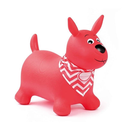 Mi perro saltarín rosa