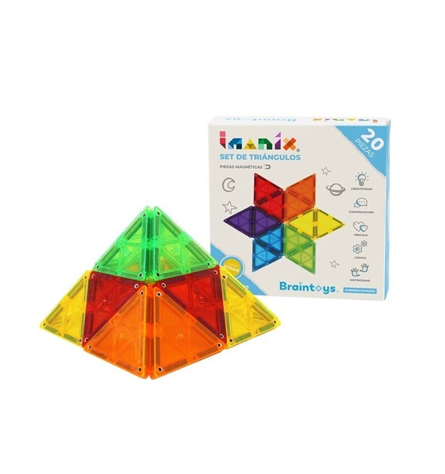 Imanix - Conjunto de 20 triângulos