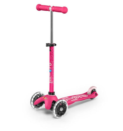 Mini Deluxe LED Scooter Pink