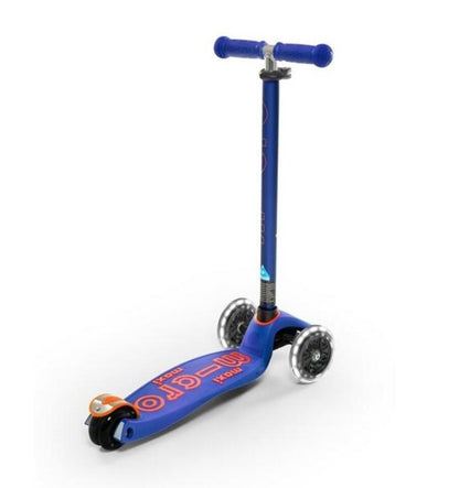 Patinete Maxi Deluxe Led Azul