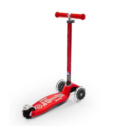 Patinete Maxi Deluxe Led Rojo