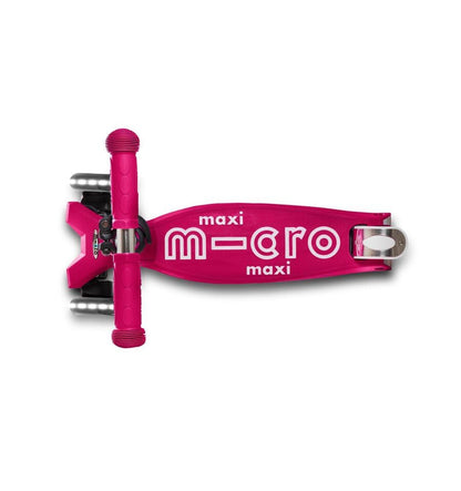 Patinete Maxi Deluxe Led Rosa