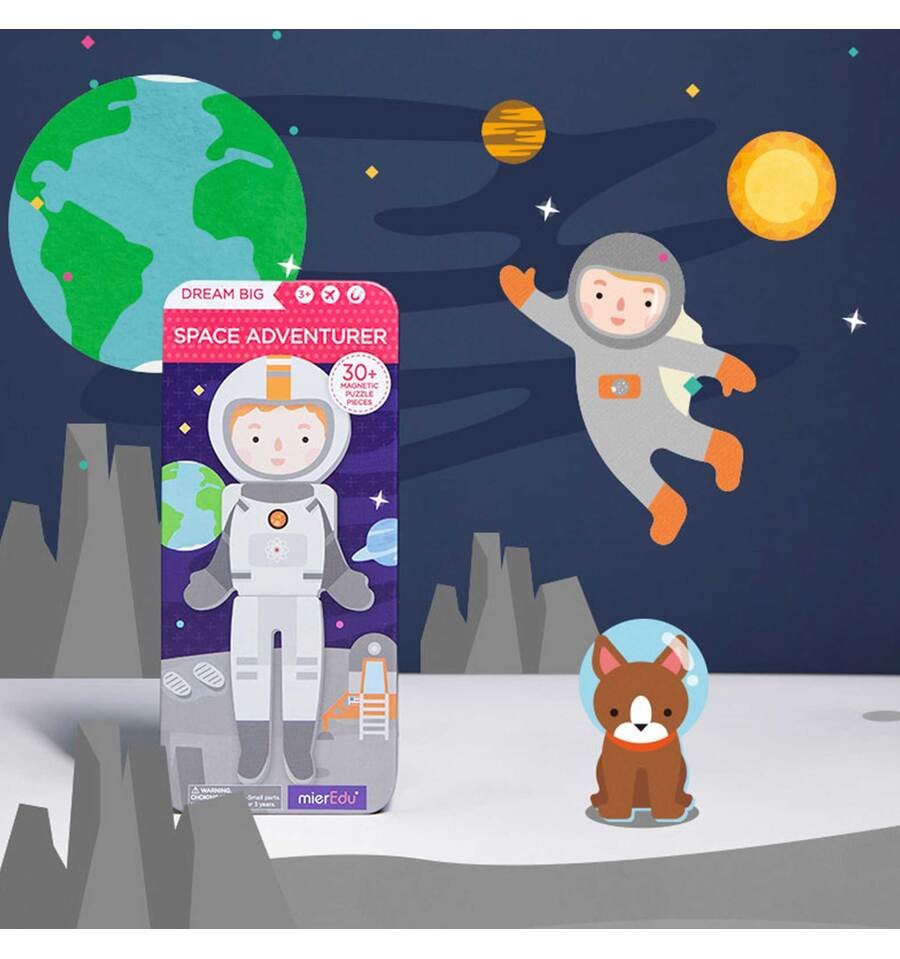 Space Adventurers, magnetic puzzle