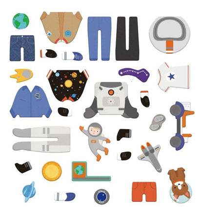 Space Adventurers, magnetic puzzle