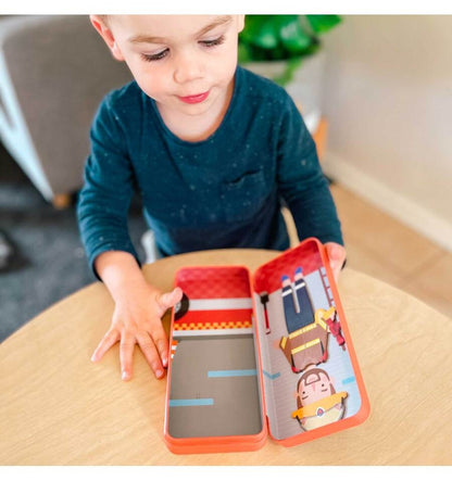 Firefighters, magnetic puzzle
