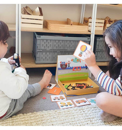 Vehicles, magnetic briefcase