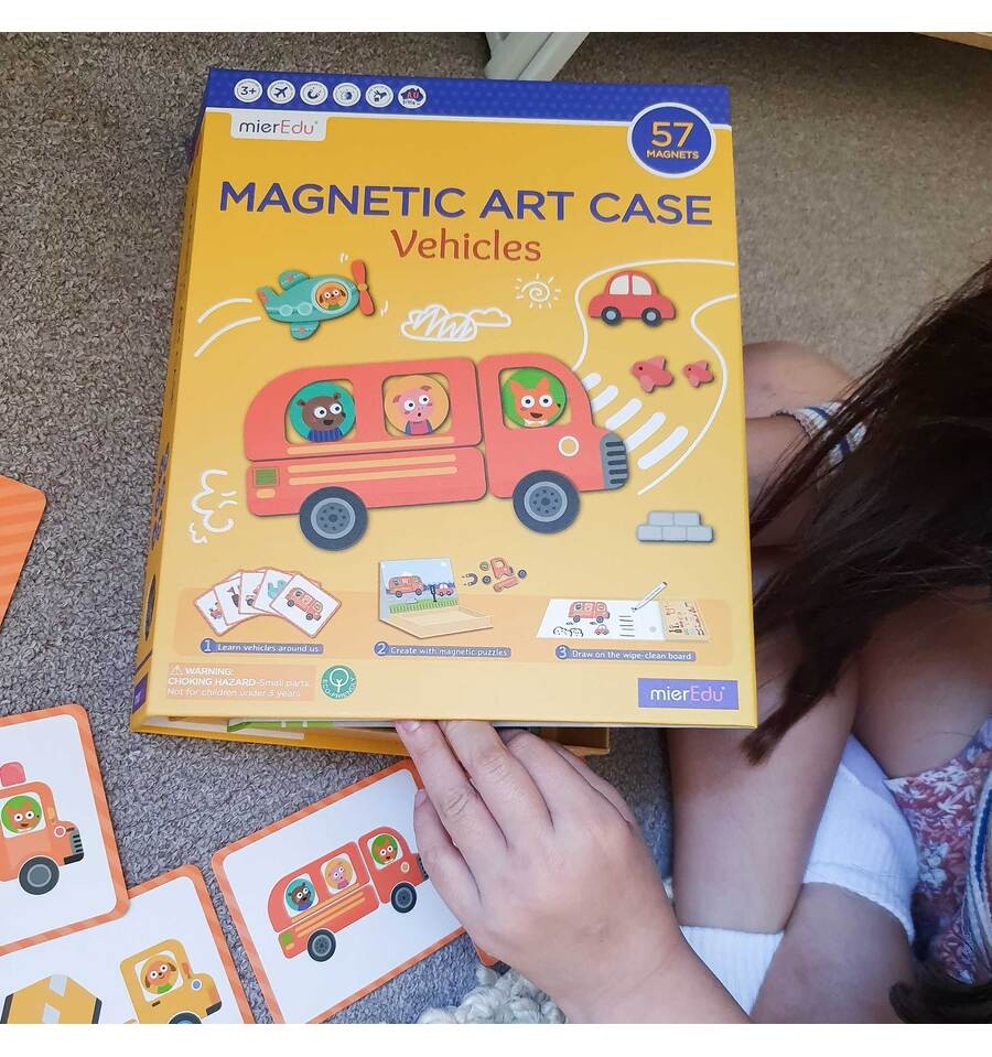 Vehicles, magnetic briefcase