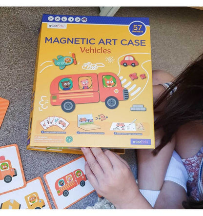 Vehicles, magnetic briefcase