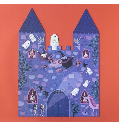 Quebra-cabeça luminescente encantado de 100 peças