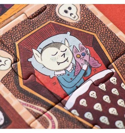 Quebra-cabeça luminescente encantado de 100 peças