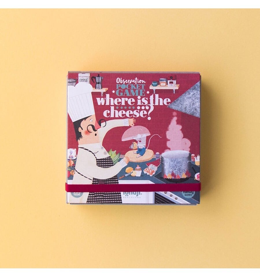 Where is the... cheese? Pocket, Observation Game