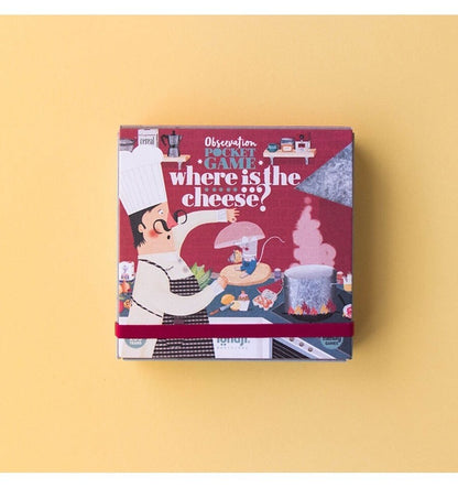 Where is the... cheese? Pocket, Observation Game