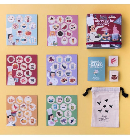 Where is the... cheese? Pocket, Observation Game