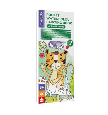 Caderno de bolso em aquarela - Animais