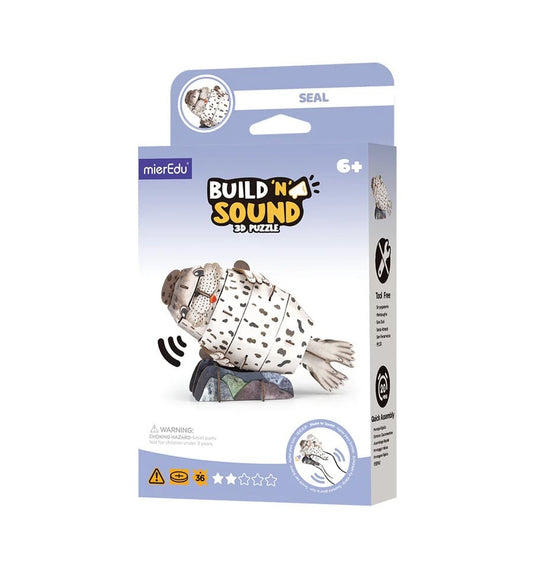3D Puzzle with Sound - Seal