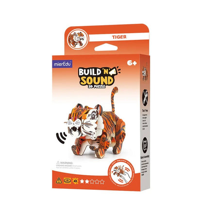 3D Puzzle with Sound - Tiger