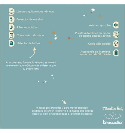 Luz Noturna Mágica Trousselier - Sob Meu Baobá