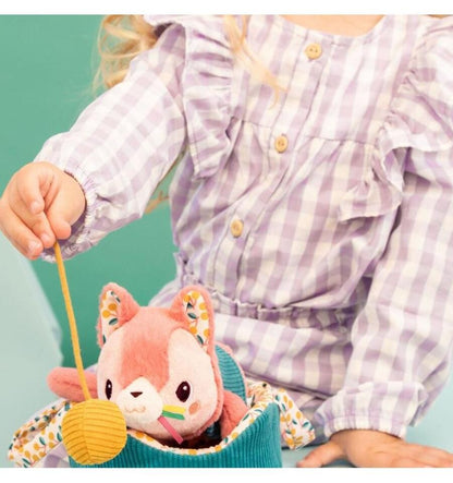 Jeanne the cat and her basket