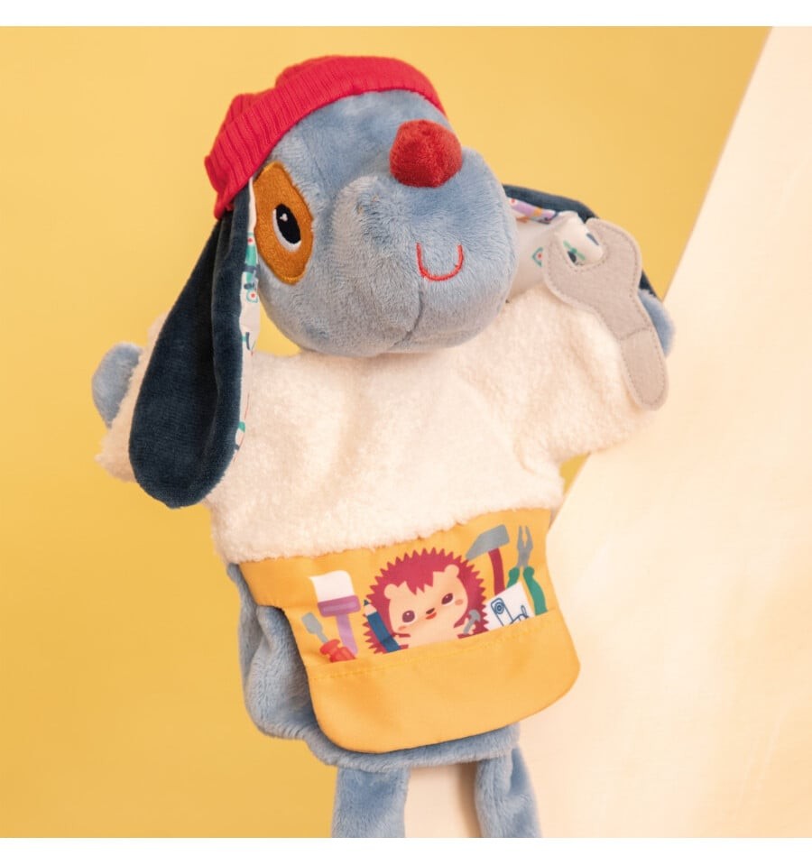 Marioneta de mano Jules el perro