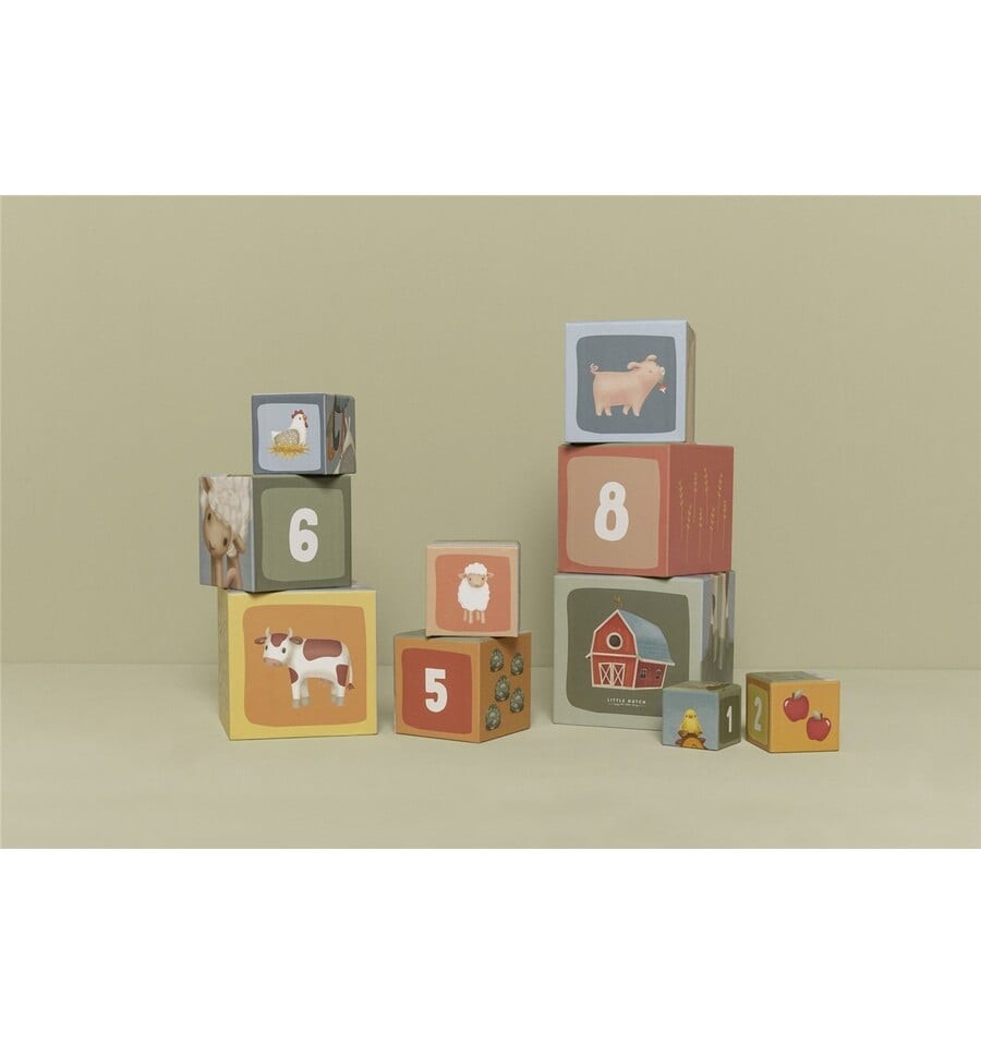 Bloques apilables Pequeña Granja FSC