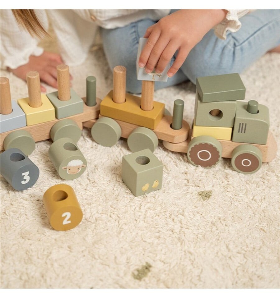 Tractor apilable Pequeña Granja