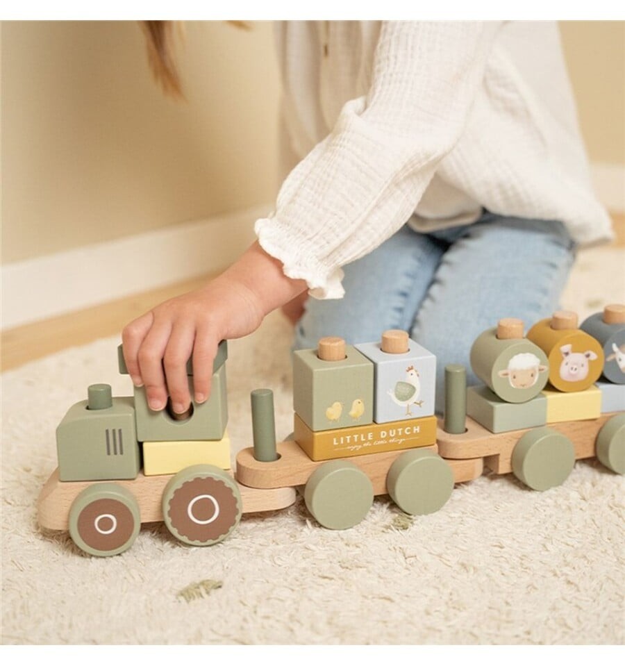 Tractor apilable Pequeña Granja