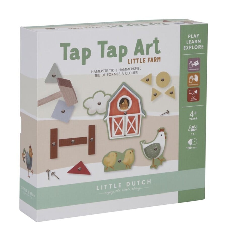 Conjunto de arte Tap Tap Little Farm