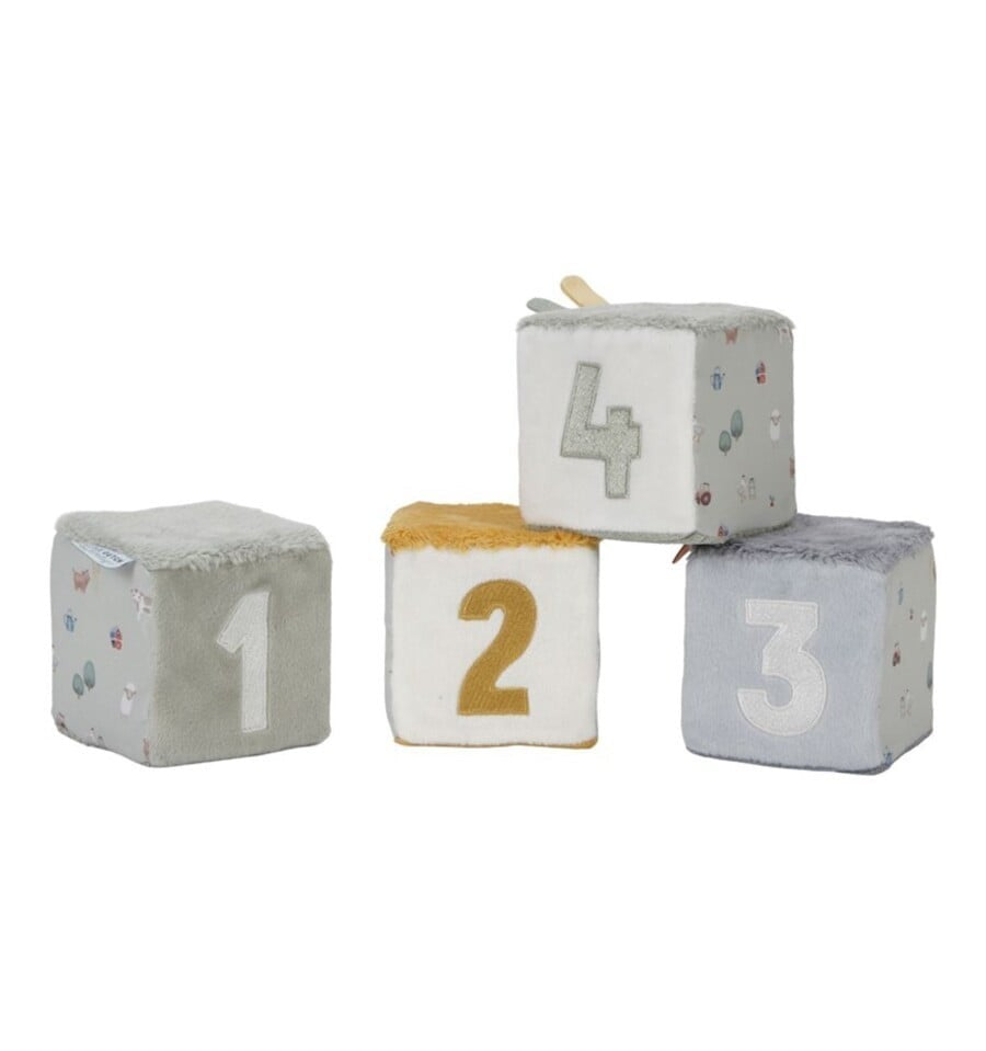 Little Farm Stackable Soft Cubes
