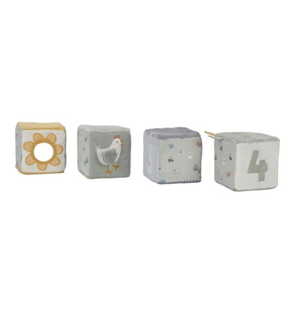 Little Farm Stackable Soft Cubes