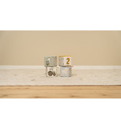 Little Farm Stackable Soft Cubes