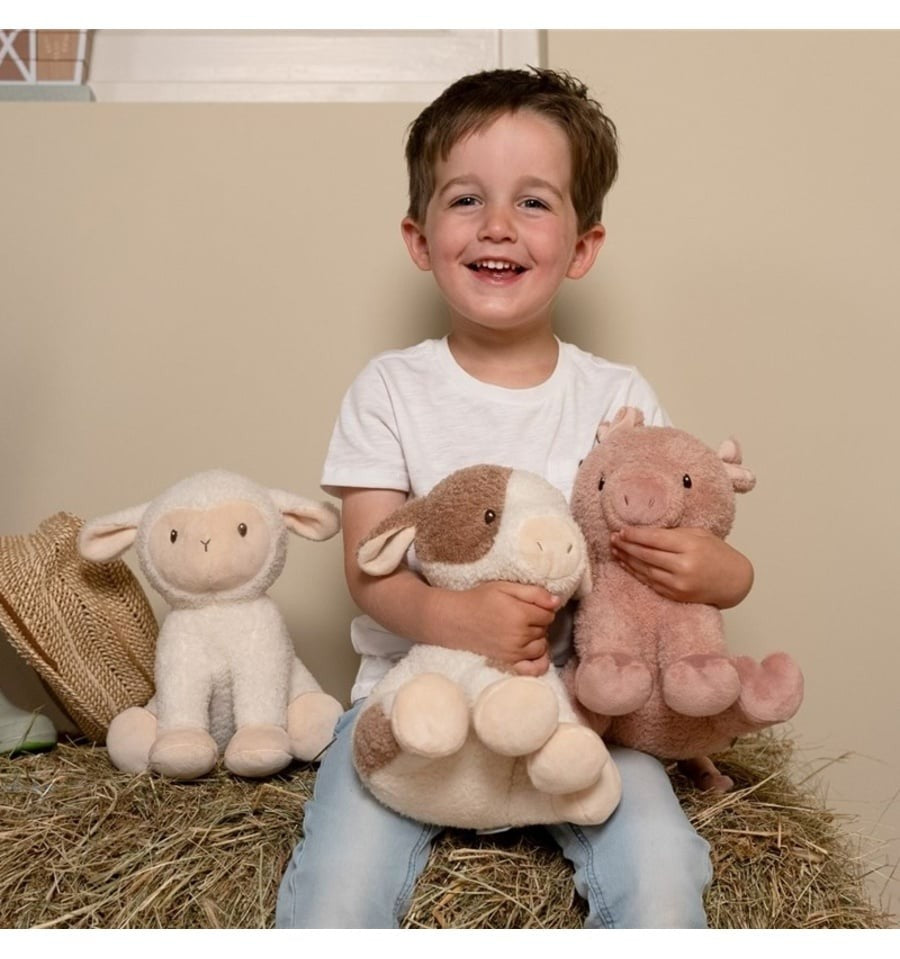 Cerdito de Peluche 17 cm Pequeña Granja