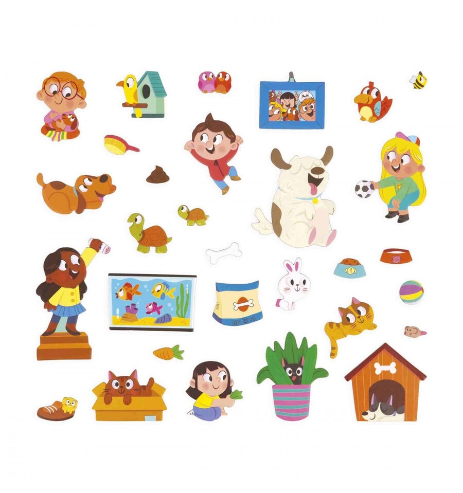 Magneti'Stories Animales Domésticos