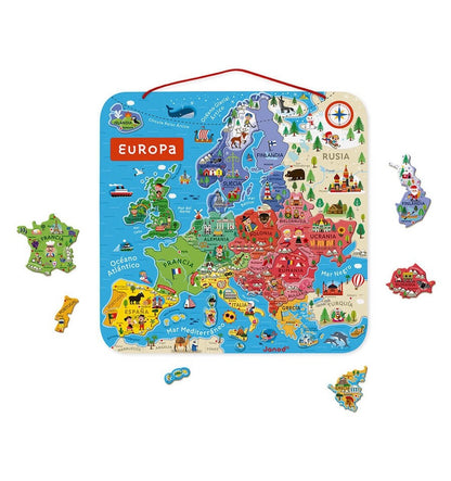 Mapa de Europa Magnético